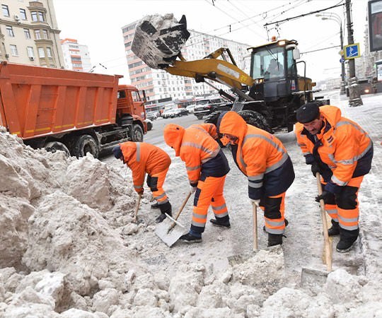 Уборка снега в Белово и  Кемеровской области