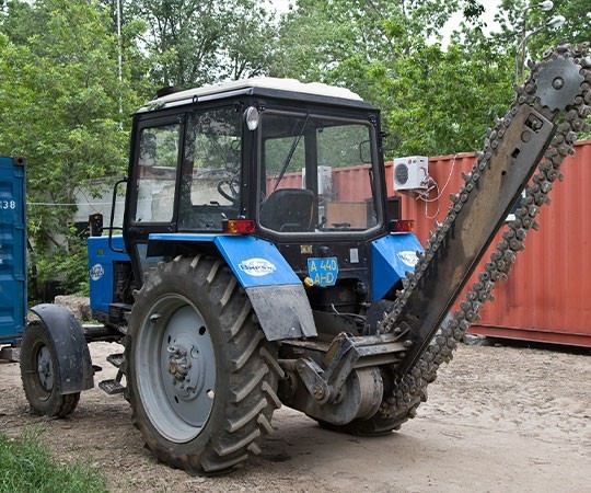 Траншеекопатель в аренду в Белово и  Кемеровской области